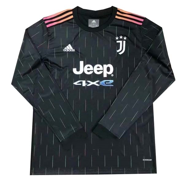 Thailande Maillot Juventus Exterieur ML 2021-22 Noir